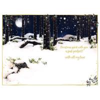 3D Holographic One I Love Me to You Bear Christmas Card Extra Image 1 Preview